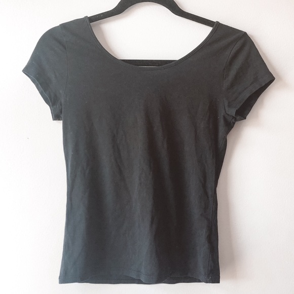 Aeropostale Tops - black fitted tee | aeropostale